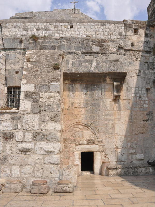 Entrance to the Church of the Nativity
